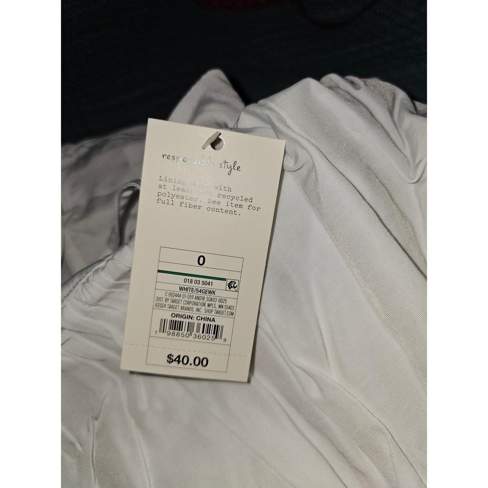 A New Day Dress Womens Size 0 White New Off the Shoulder Ruffle Mini‎ Dress - Picture 8 of 8